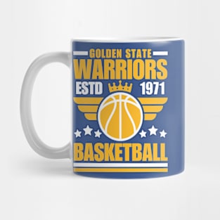 Golden State Warriors 1971 Basketball Retro Mug